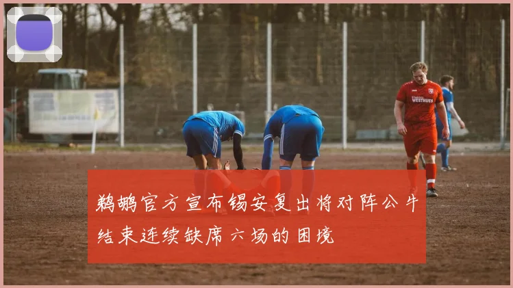 鹈鹕官方宣布锡安复出将对阵公牛结束连续缺席六场的困境