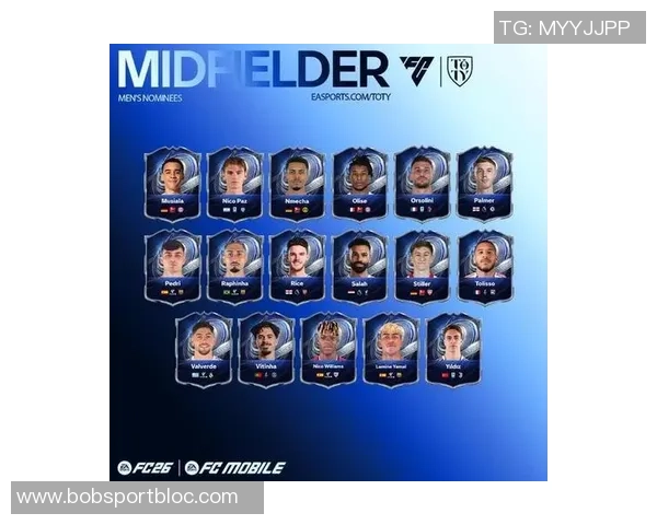 FC26年度蓝球员候选名单公布亚马尔拉菲中场入选梅西C罗再度争夺荣誉